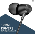 BOAT BASSHEADS 55 EARPHONE[ BLACK] (1PCS) - Image 2